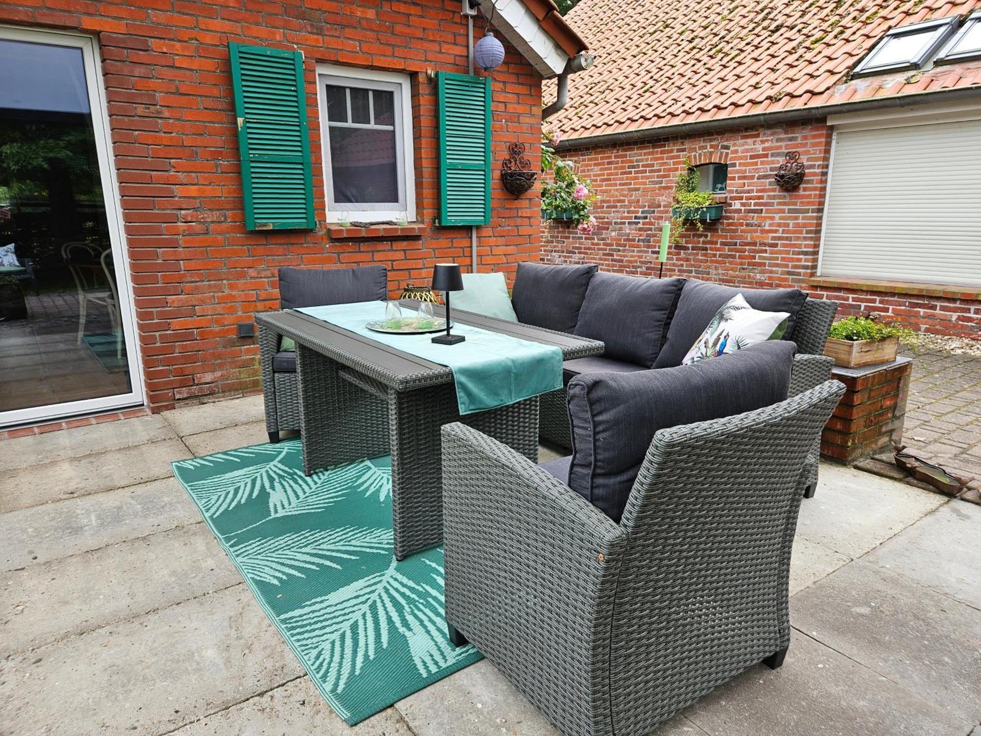 Kleines Ferienhaus Luettje Backhuus 35516 Uplengen Extérieur photo